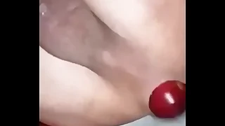 Comiendo manzanas